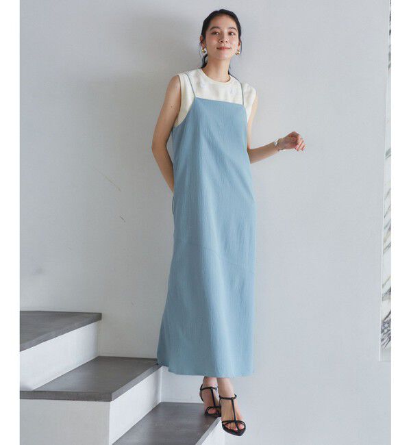 VIS「【WEB限定】【洗える】マルチWAYキャミワンピース」|ワンピース|