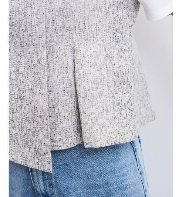 VIS「【洗える】アシンメトリーキャミビスチェ」|キャミソール|