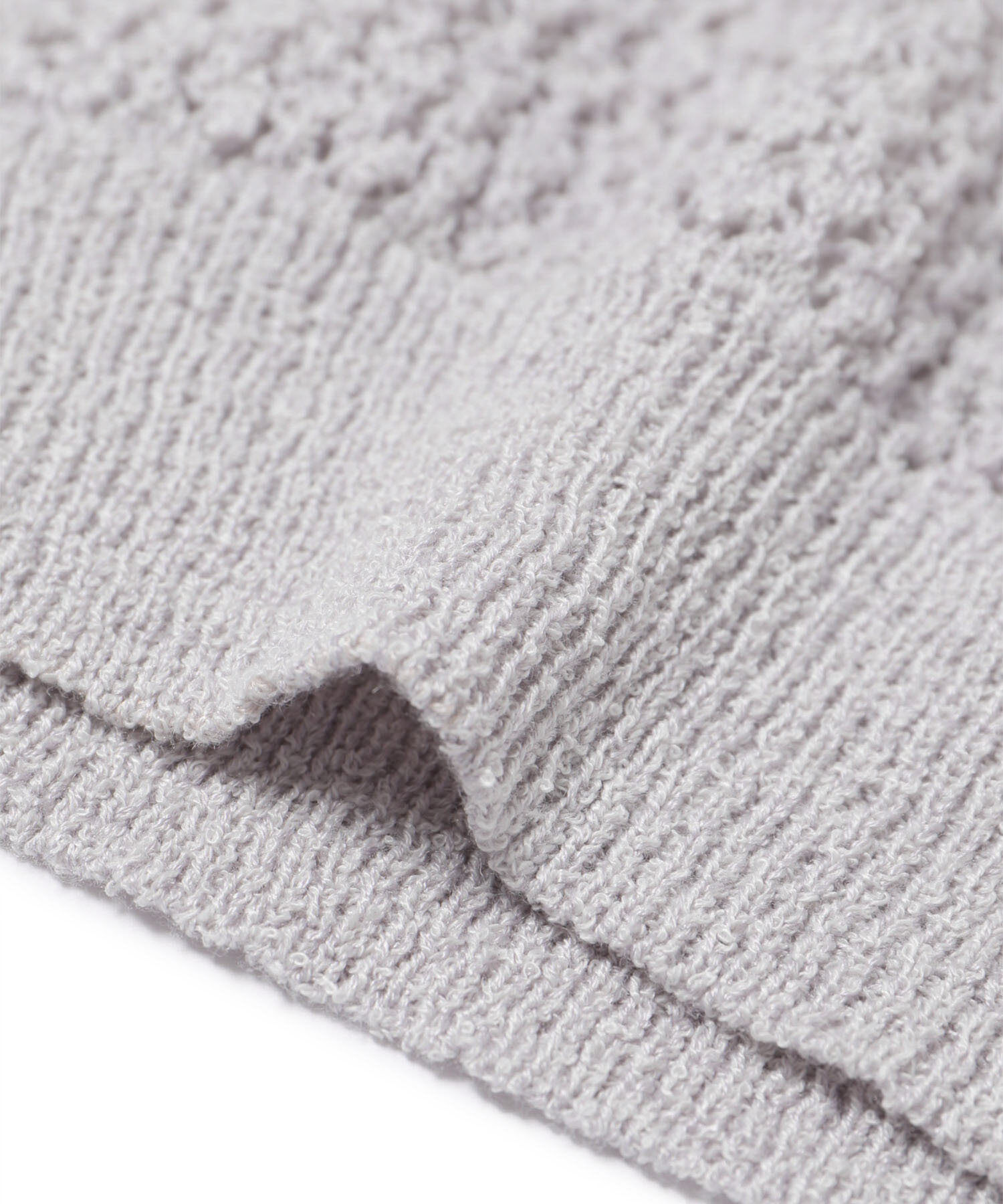 ROPE PICNIC PASSAGE「透かし編みルーズレイヤードニットベスト」|ベスト・ジレ|