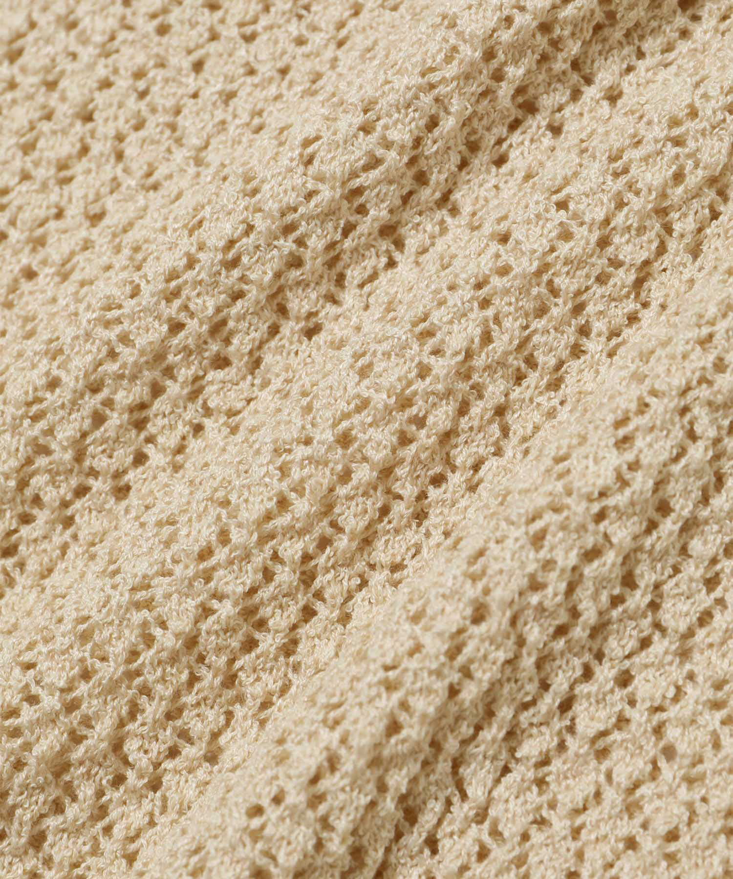 ROPE PICNIC PASSAGE「透かし編みルーズレイヤードニットベスト」|ベスト・ジレ|