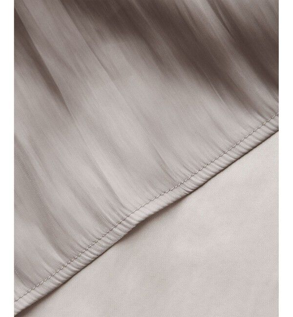 Rope&rsquo;Picnic「シャイニーリラックスプリーツスカート」|スカート|