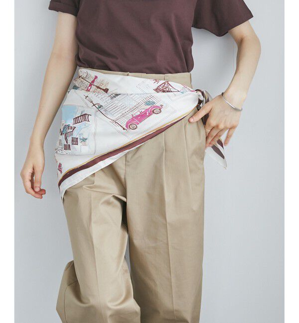 ROPE PICNIC PASSAGE「Souvenirs de voyage スカーフ」|バンダナ・スカーフ|