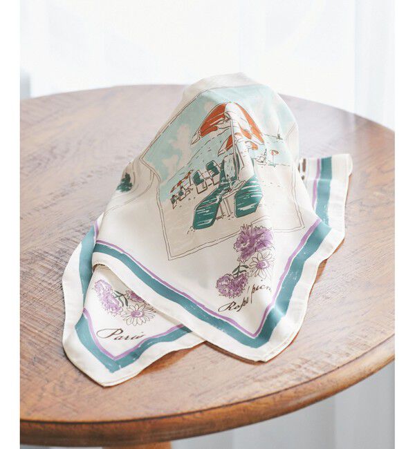 ROPE PICNIC PASSAGE「Souvenirs de voyage スカーフ」|バンダナ・スカーフ|