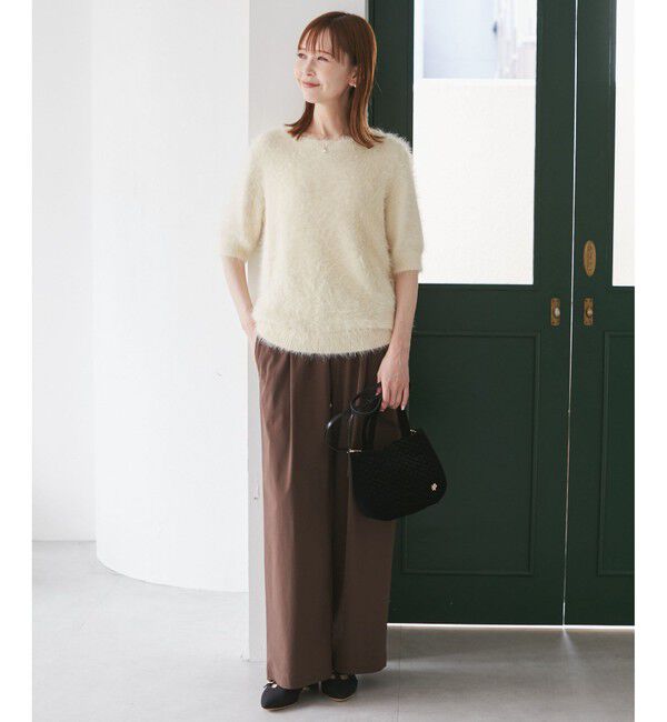 ROPE PICNIC PASSAGE「キルティングベロアミニショルダーバッグ」|ショルダー・メッセンジャー|