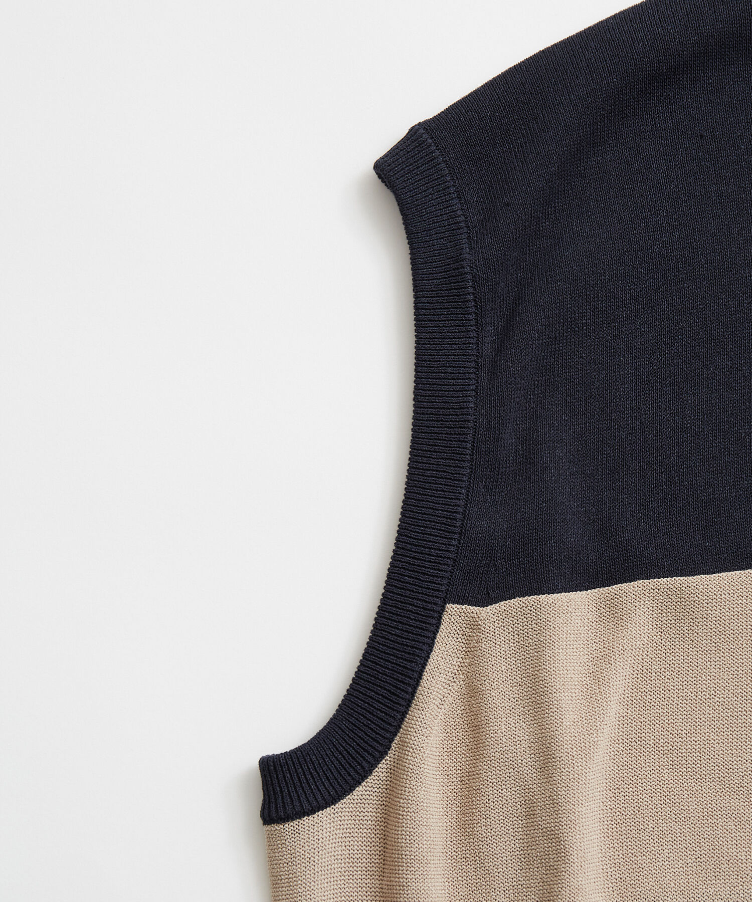 ADAM ET ROPE'「WASHI MIX ボーダー ニット ベスト」|ベスト・ジレ|