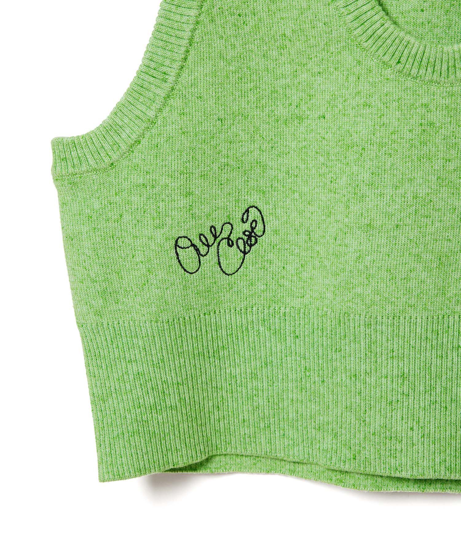 ADAM ET ROPE'「【WEB限定・洗える】ニットビスチェベスト」|ベスト・ジレ|