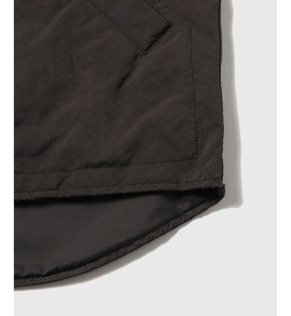 ADAM ET ROPE'「【小松マテーレ】ジップ ベスト / コンパクトサテン 」|ベスト・ジレ|