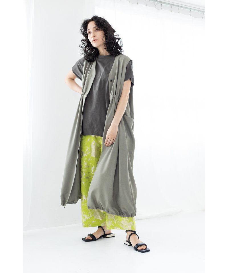  「ギャザーバルーンジレ」|ベスト・ジレ|