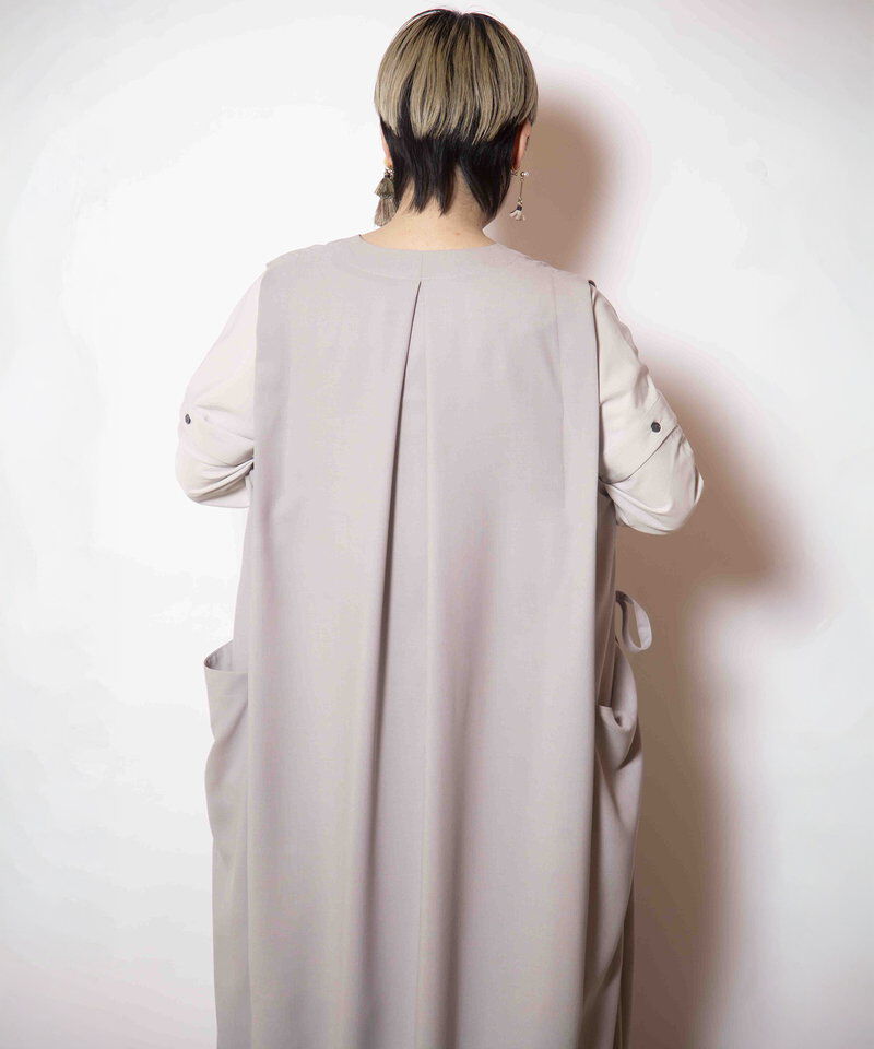  「ギャザーバルーンジレ」|ベスト・ジレ|