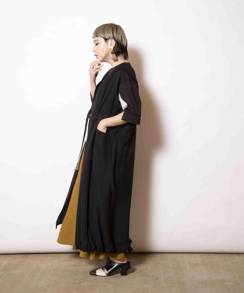  「ギャザーバルーンジレ」|ベスト・ジレ|