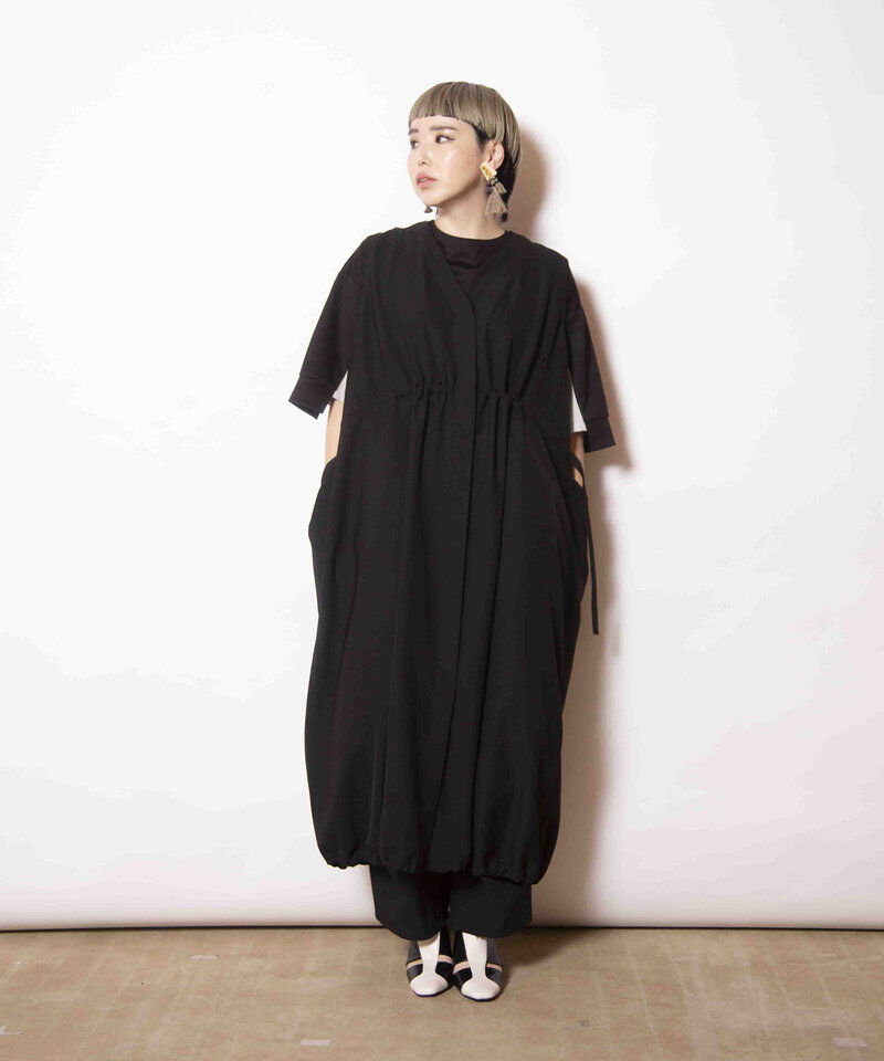  「ギャザーバルーンジレ」|ベスト・ジレ|