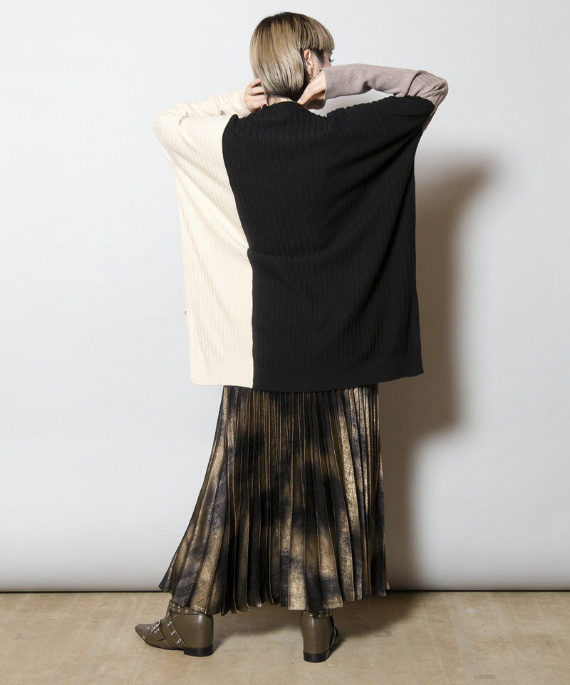  「切替ニットプルオーバー」|ニット・セーター|