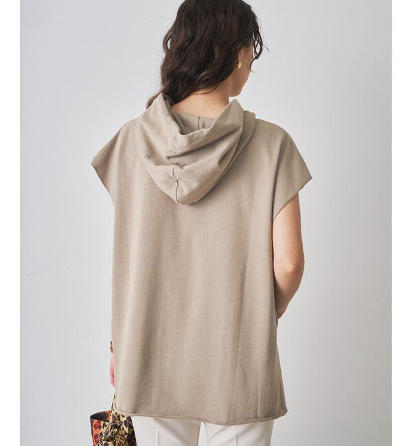  「【WEB限定】オーバーノースリーブパーカー」|Tシャツ・カットソー|