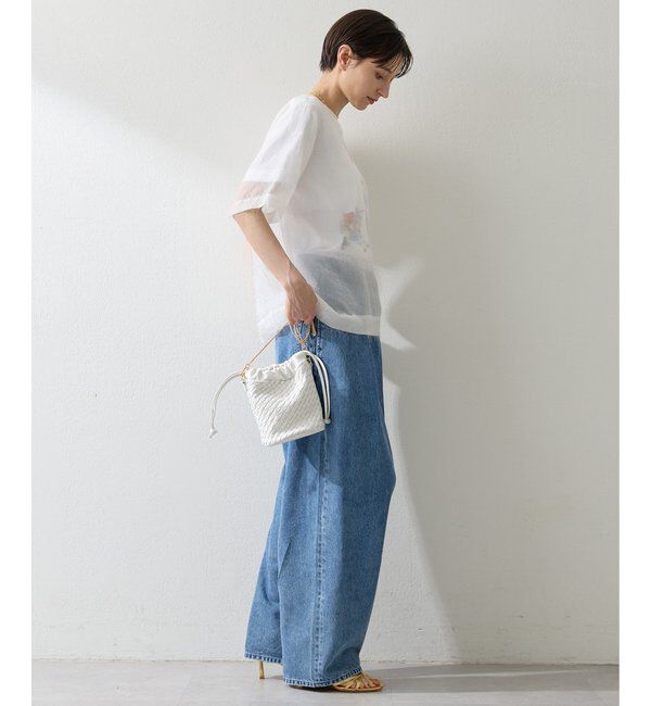  「シアーフェザーTEE」|シャツ・ブラウス|