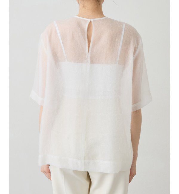  「シアーフェザーTEE」|シャツ・ブラウス|