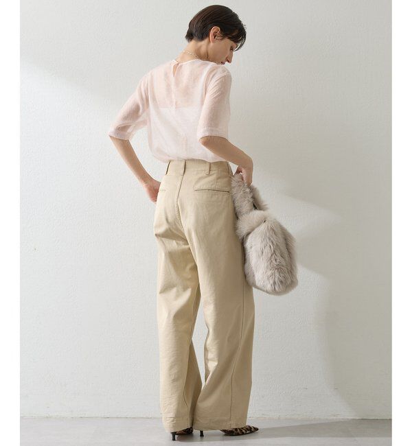  「シアーフェザーTEE」|シャツ・ブラウス|