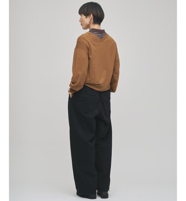 GEMINI「【GEMINI】ハイゲージVネックニットプルオーバー」|ニット・セーター|