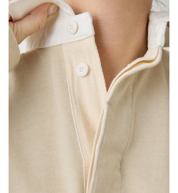  「刺繍ラガーシャツ」|Tシャツ・カットソー|