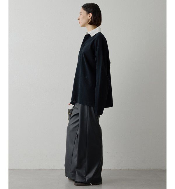  「刺繍ラガーシャツ」|Tシャツ・カットソー|