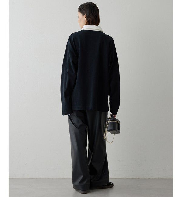  「刺繍ラガーシャツ」|Tシャツ・カットソー|