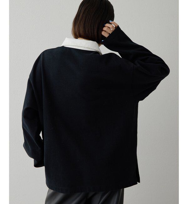  「刺繍ラガーシャツ」|Tシャツ・カットソー|