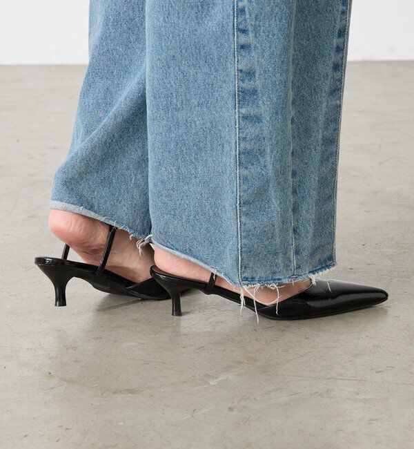  「【PAPILLONNER/パピヨネ】ポインテッドミュール」|パンプス|