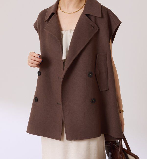  「リバーオーバーミドルベスト」|ベスト・ジレ|