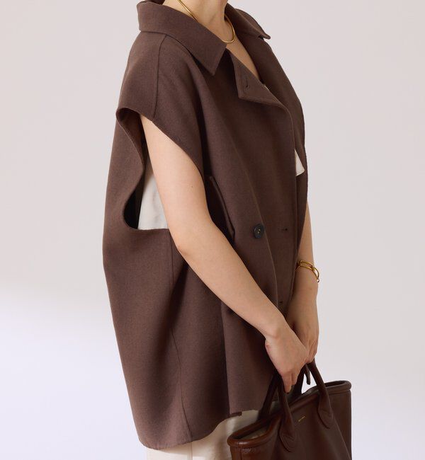  「リバーオーバーミドルベスト」|ベスト・ジレ|