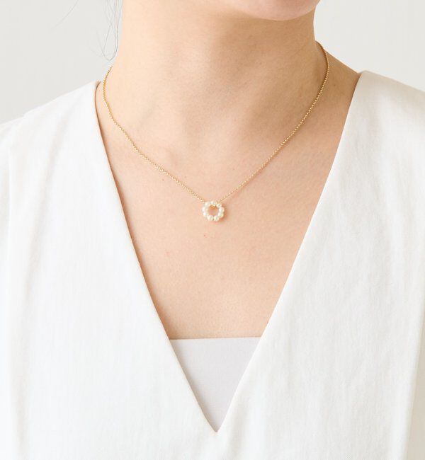  「【PAPILLONNER/パピヨネ】ラウンドトップ2WAYネックレス」|リング|