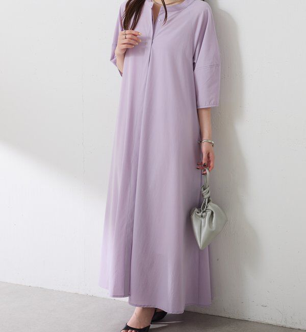  「クールタッチハーフスリーブワンピース」|ワンピース|