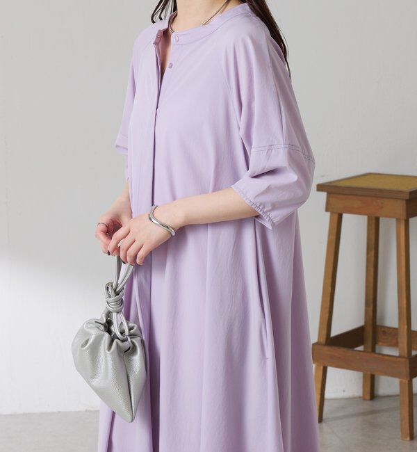  「クールタッチハーフスリーブワンピース」|ワンピース|