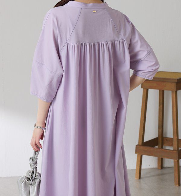  「クールタッチハーフスリーブワンピース」|ワンピース|