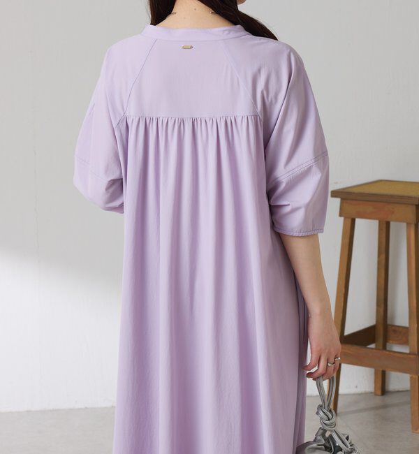  「クールタッチハーフスリーブワンピース」|ワンピース|