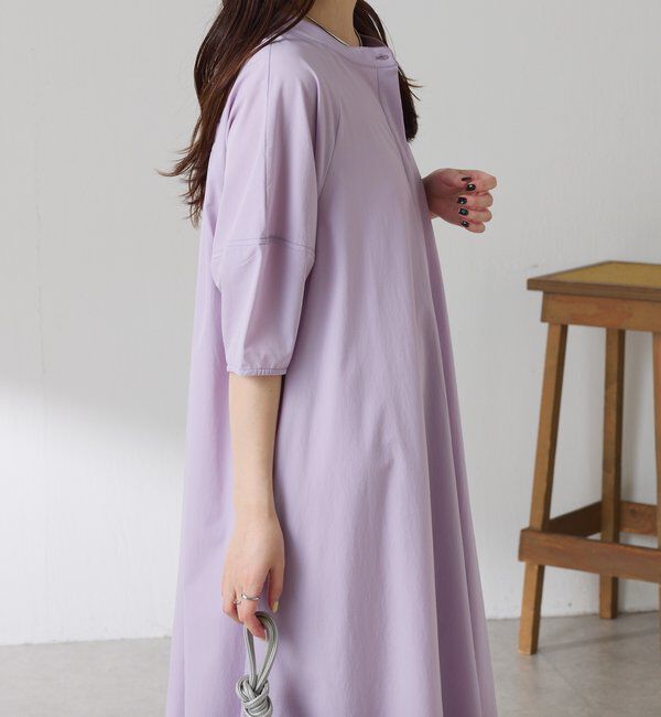  「クールタッチハーフスリーブワンピース」|ワンピース|