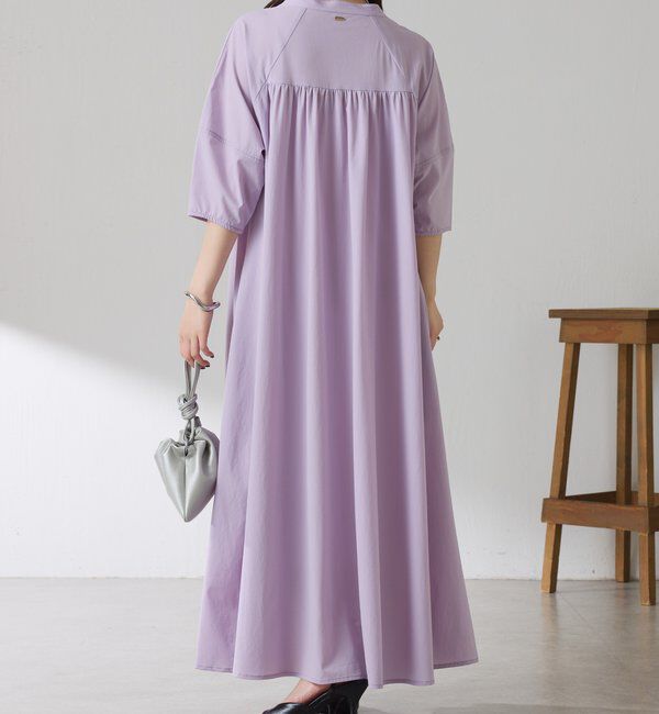  「クールタッチハーフスリーブワンピース」|ワンピース|