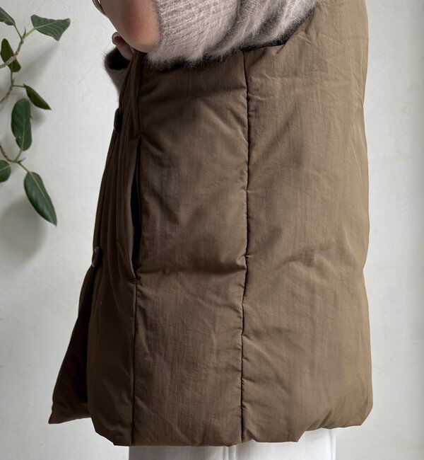  「【WEB限定】ストールライクファーバーダウンベスト」|ベスト・ジレ|