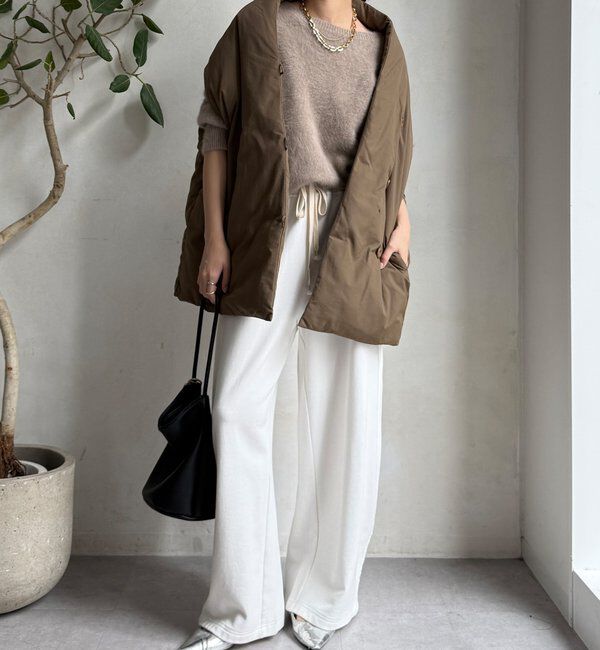  「【WEB限定】ストールライクファーバーダウンベスト」|ベスト・ジレ|