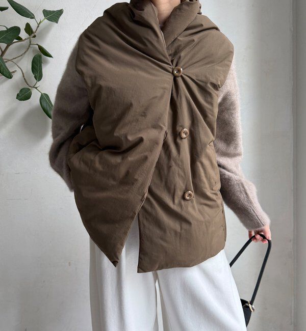  「【WEB限定】ストールライクファーバーダウンベスト」|ベスト・ジレ|