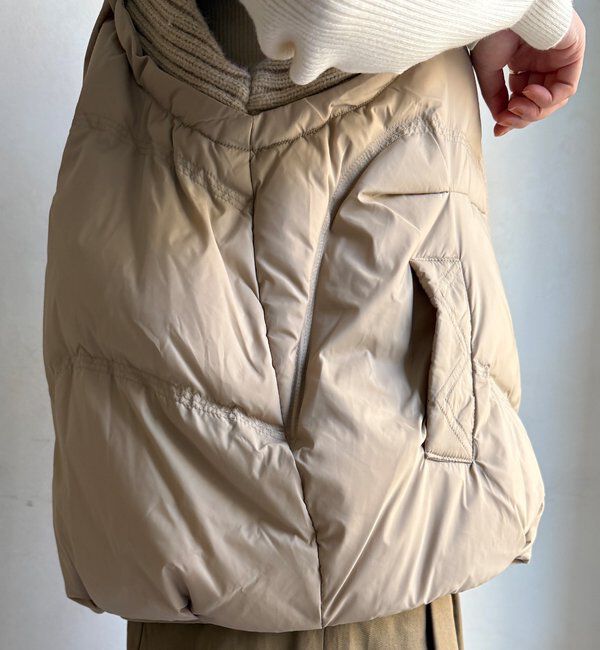  「【WEB限定】ニット切替ダウンベスト」|ベスト・ジレ|