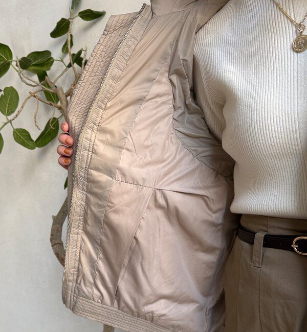  「【WEB限定】ニット切替ダウンベスト」|ベスト・ジレ|