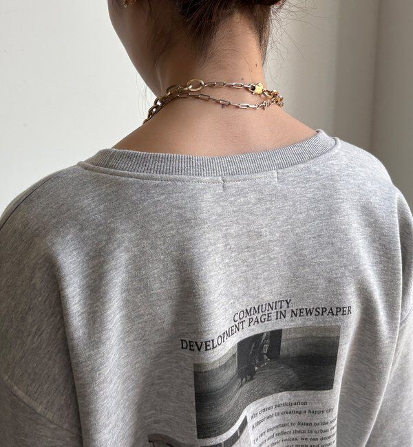  「【WEB限定】フォトプリントプルオーバー」|Tシャツ・カットソー|