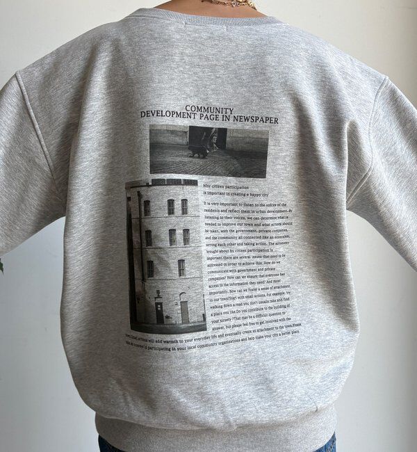  「【WEB限定】フォトプリントプルオーバー」|Tシャツ・カットソー|