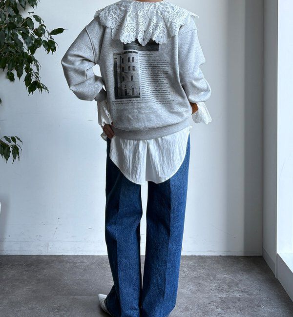  「【WEB限定】フォトプリントプルオーバー」|Tシャツ・カットソー|