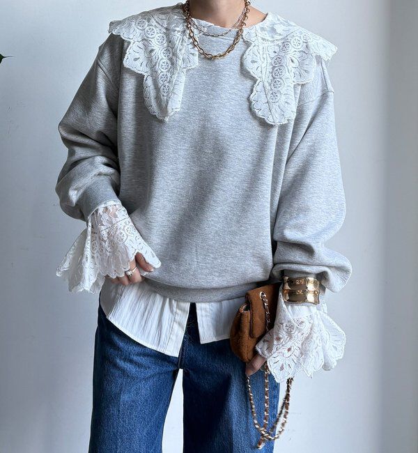  「【WEB限定】フォトプリントプルオーバー」|Tシャツ・カットソー|