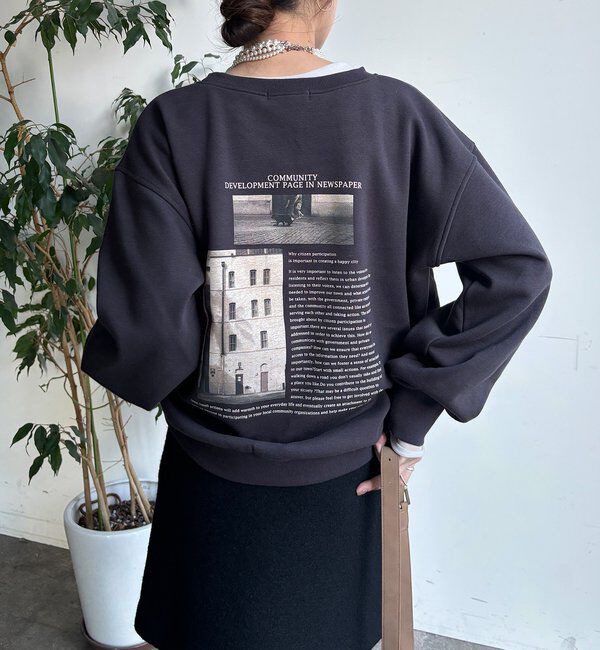  「【WEB限定】フォトプリントプルオーバー」|Tシャツ・カットソー|