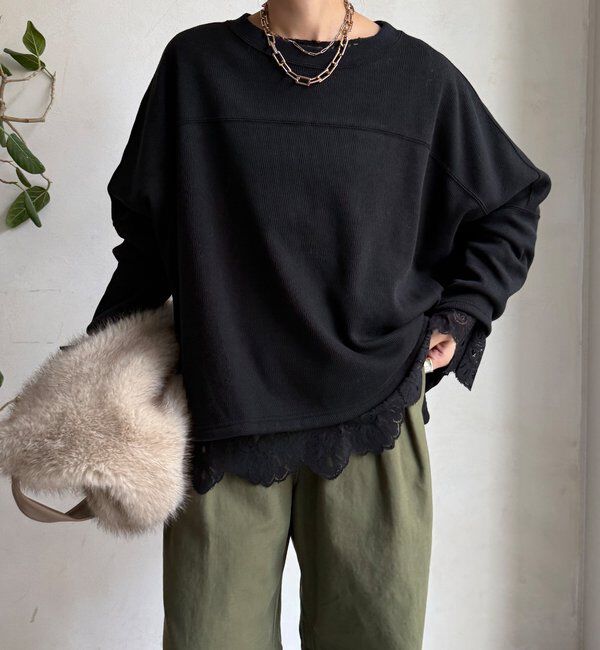  「サーマルボンバーヒートプルオーバー」|Tシャツ・カットソー|