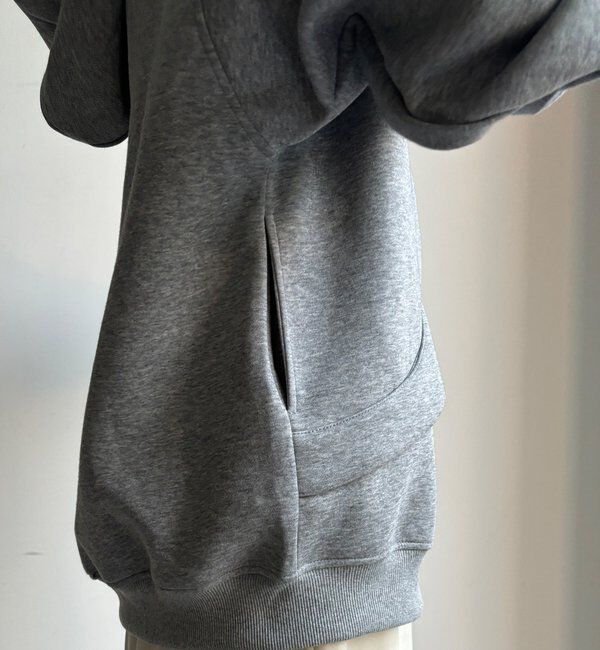  「【WEB限定】フロントウェーブ切替フーディー」|Tシャツ・カットソー|