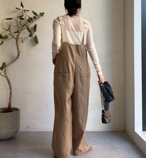  「【WEB限定】ツータックサロペット」|ワンピース|