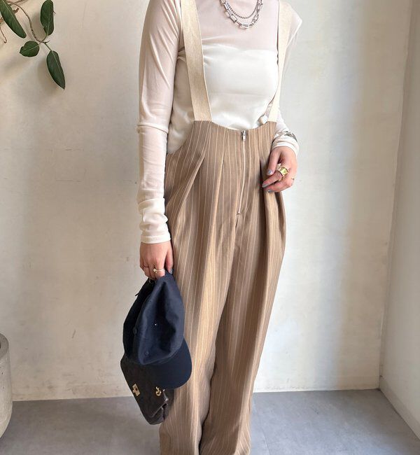  「【WEB限定】ツータックサロペット」|ワンピース|