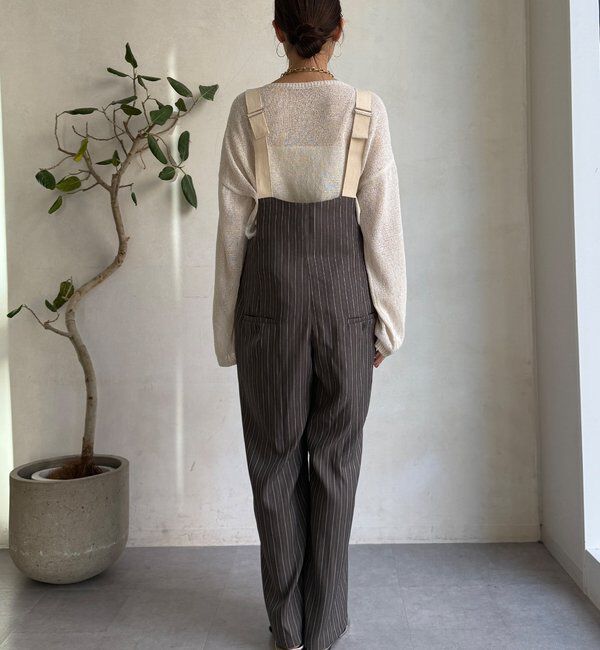  「【WEB限定】ツータックサロペット」|ワンピース|